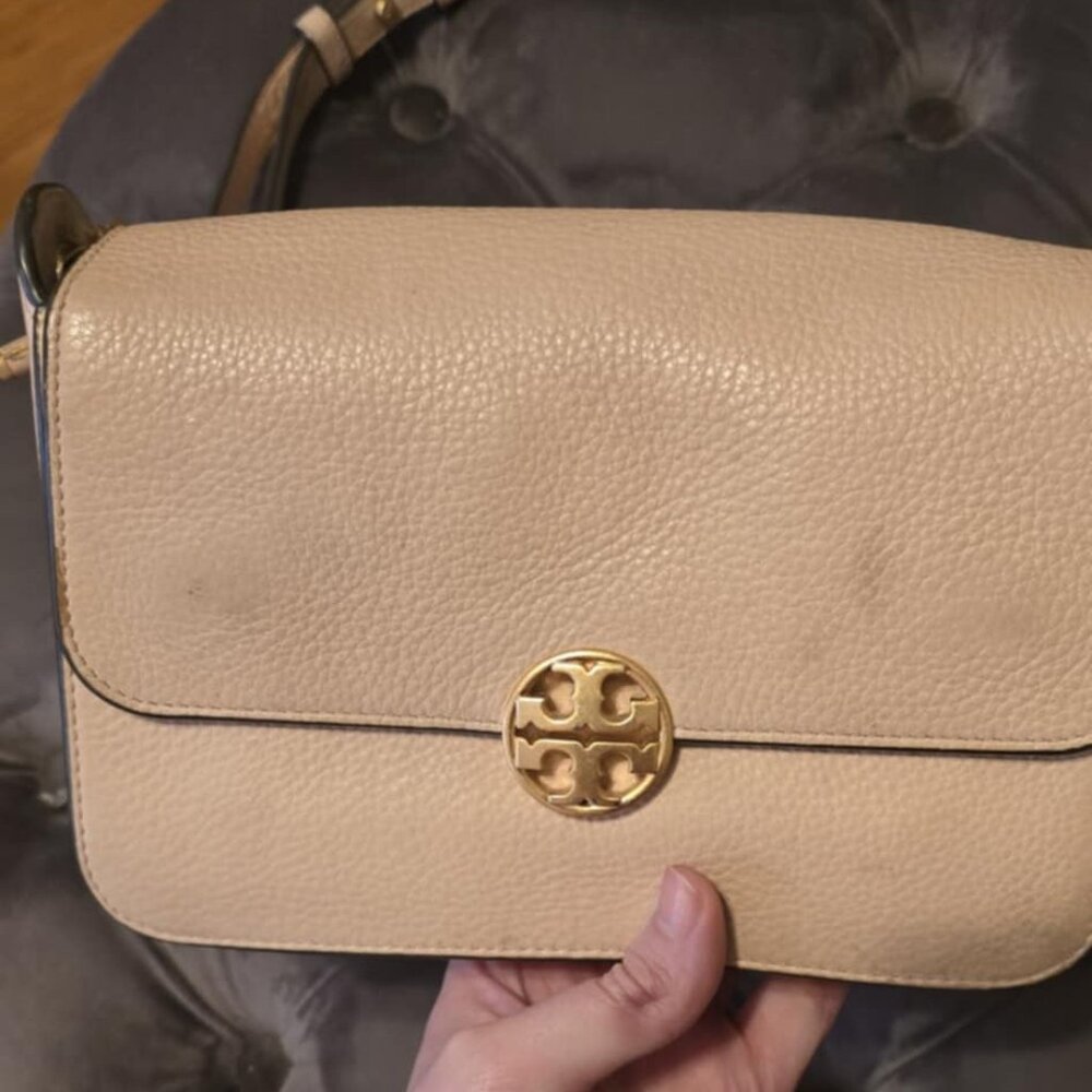 Tory Burch Chelsea Cross-body Pale Apricot